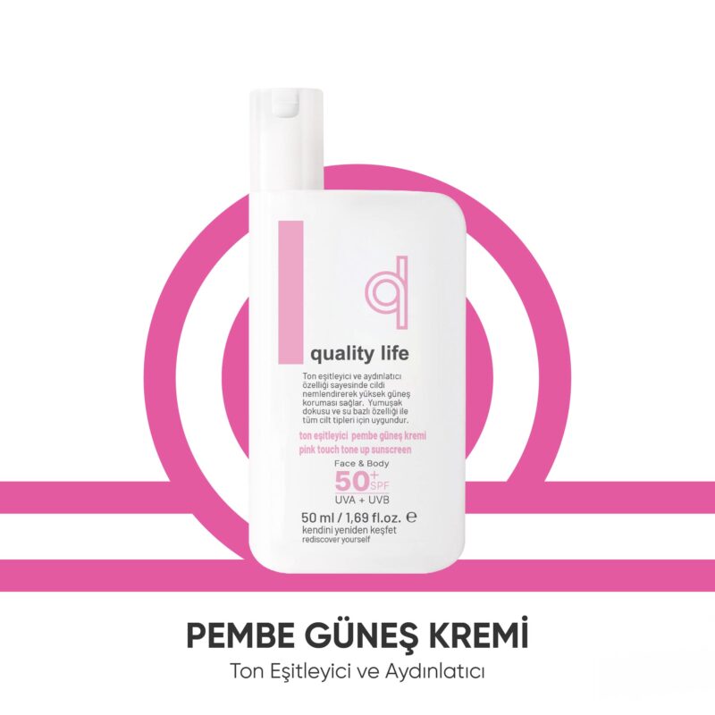 Quality Life Pembe Renkli Güneş Kremi