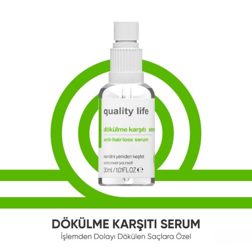Quality Life İşlemden Kaynaklı Saçlar İçin Dökülme Karşıtı Saç Serumu