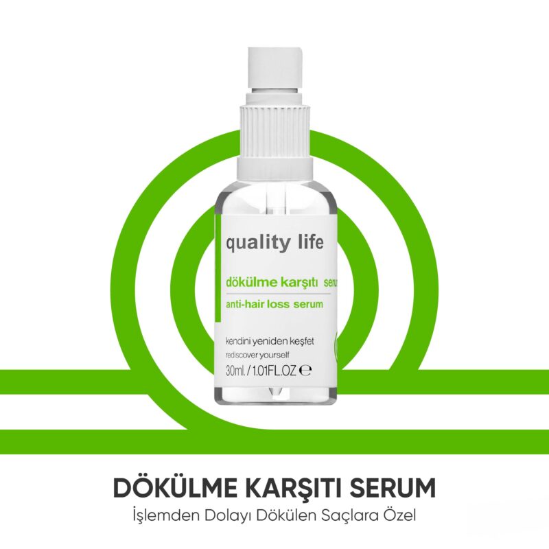 Quality Life İşlemden Kaynaklı Saçlar İçin Dökülme Karşıtı Saç Serumu